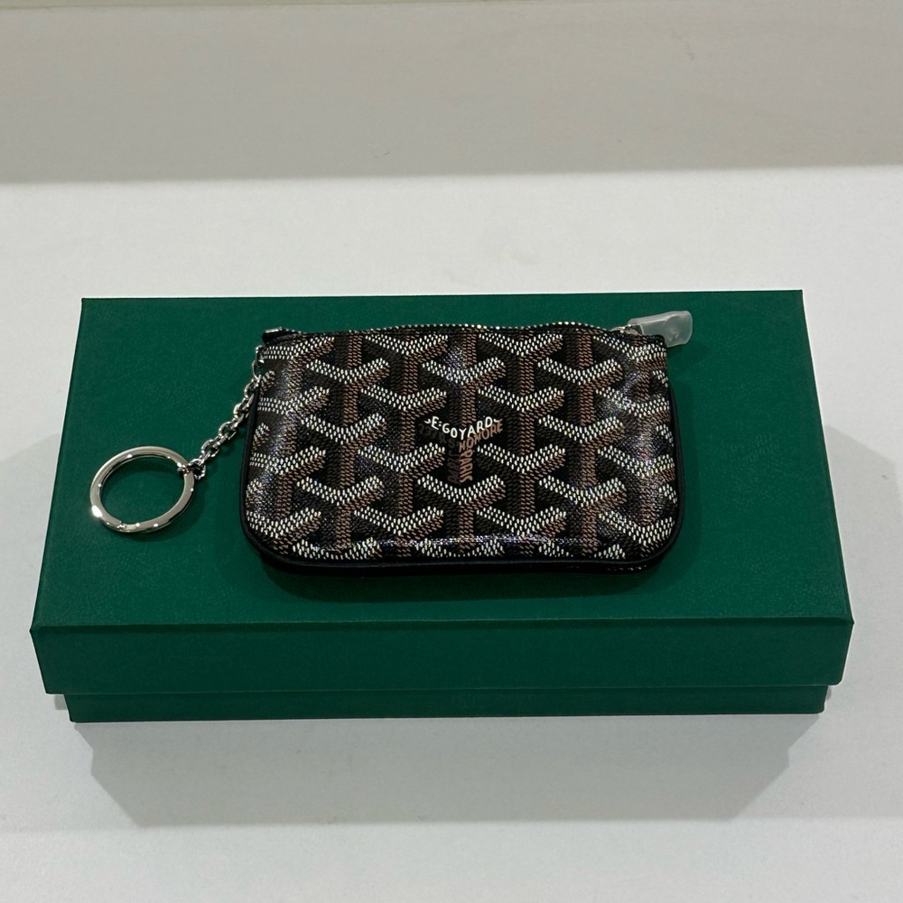 Goyard Senat Nano Key Pouch Black